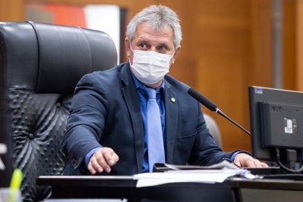 O lder do Governo, deputado Dilmar Dal'Bosco