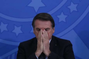 Presidente Jair Bolsonaro no Pal�cio do Planalto