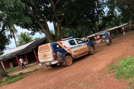 PM e bombeiros estiveram no local, que fica na zona rural de Colder