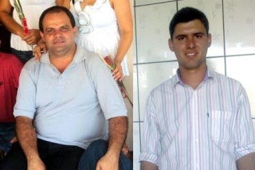 Odoni Mesquita Coelho (esquerda) fez oferta para o concorrente Leandro Henrique (direita)