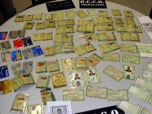 Documentos podem ter sido usados em estelionato