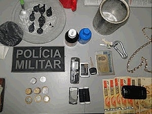 Material foi encontrado na casa dos suspeitos