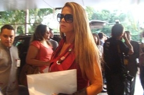 A assessora parlamentar Denise Leito Rocha
