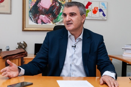 O procurador-geral de Justia Jos Antnio Borges, chefe do MPE