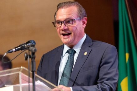 O senador Wellington Fagundes, presidente do PL em Mato Grosso