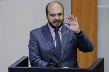 O deputado federal Leonardo Albuquerque: 