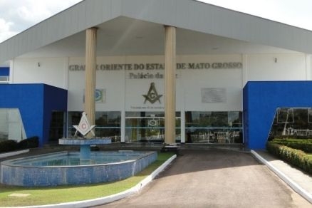 Fachada da loja Manica Grande Oriente do Estado de Mato Grosso