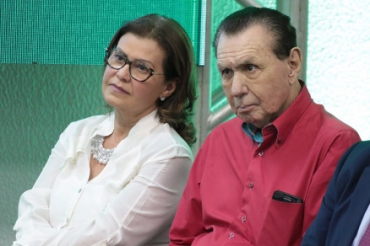 O casal de emedebistas Tet Bezerra e Carlos Bezerra