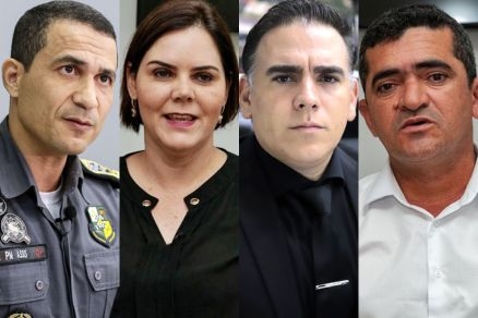 Coronel Assis, Coronel Fernanda, Tenente-Coronel Paccola e Sargento Elizeu: pr-candidatos