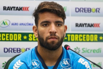 O meia Pep, que falou sobre o jogo contra o Atltico-GO