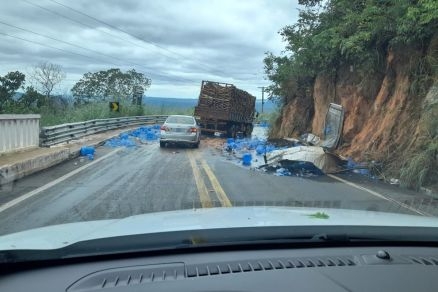 O acidente aconteceu no incio da manh na MT-251