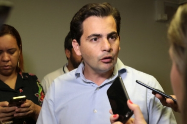 O senador F�bio Garcia, que se reuniu com Augusto Aras em Bras�lia.