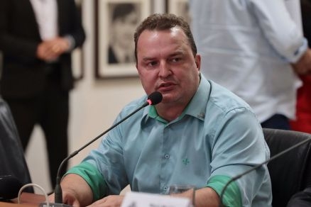 O deputado estadual Max Russi, que apoia venda de modal abandonado