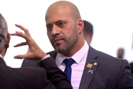 O deputado Daniel Silveira