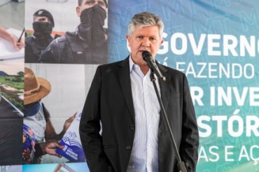 O secretrio de Estado de Segurana Pblica (Sesp), Alexandre Bustamante