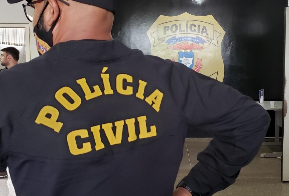A Polcia Civil prendeu homem que agrediu a companheira e queimou filha de quatro meses