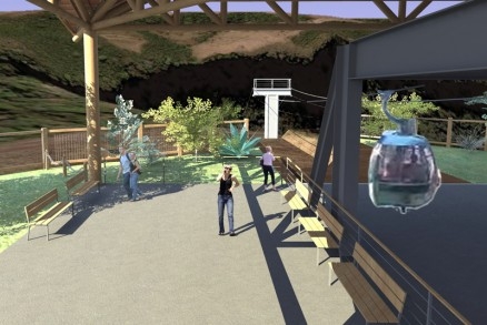 Projeto do telefrico em Chapada dos Guimares, que no saiu do papel