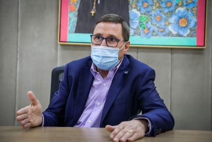 O empresrio Mauro Carvalho, um dos principais nomes do Unio Brasil em Mato Grosso