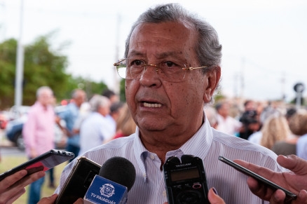 O senador Jayme Campos (Unio Brasil)