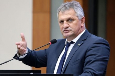 O deputado Dilamr Dal'Bosco, crtico ao projeto