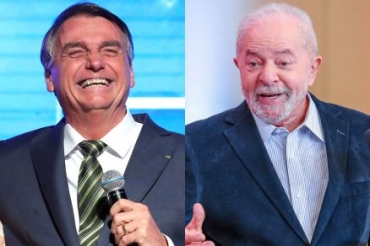 Os candidatos Jair Bolsonaro e Luiz In�cio Lula da Silva