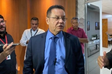 O presidente da Assembleia Legislativa, deputado estadual Eduardo Botelho (Uni�o Brasil)