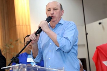 O deputado federal Neri Geller (PP), que  candidato ao Senado