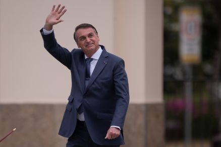 O presidente Jair Bolsonaro, que recebeu R$ 17,9 milh�es em doa��es
