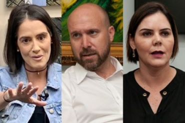 Amlia Barros, Alberto Machado e Coronel Fernanda