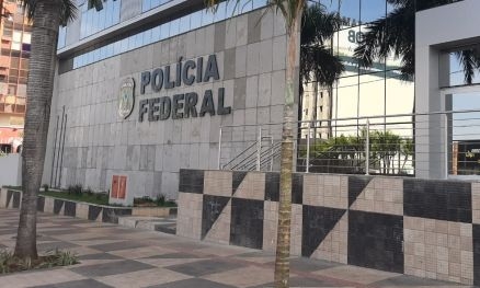 Fachada da Polciia Federal, onde jornalista prestou depoimento