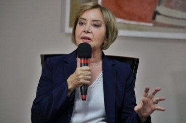 A desembargadora Clarice Claudino, que disse que ir discutir sobre as novas vagas