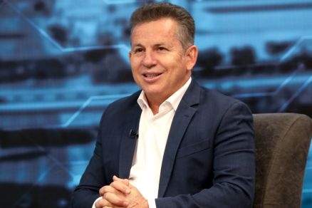 O governador Mauro Mendes, que defendeu cooperao com o presidente eleito Lula