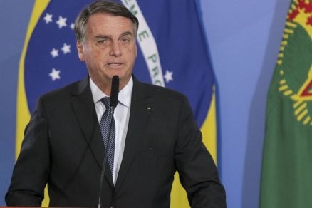 O presidente Jair Bolsonaro, que saiu derrotado nas elei��es presidenciais