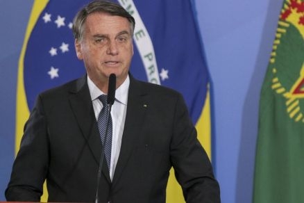 O presidente Jair Bolsonaro, que saiu derrotado nas eleies presidenciais