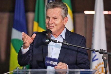 O governador de Mato Grosso Mauro Mendes, que viaja para o Egito semana que vem