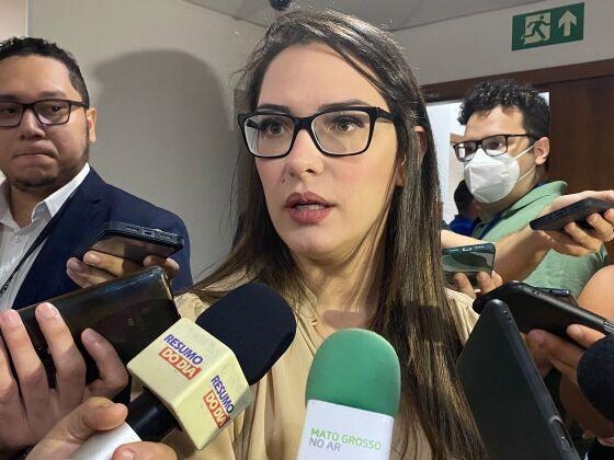 A deputada estadual Janaina Riva