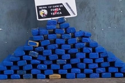 Cada tablete  avaliado em R$ 1,3 mil, relatou um dos criminosos presos