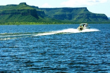 O Lago de Manso, um dos pontos tursticos mais visitados de Mato Grosso