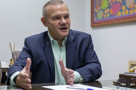 O senador reeleito, Wellington Fagundes (PL)