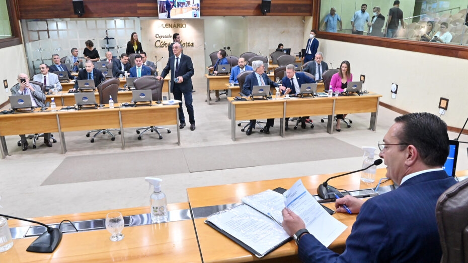 Plenrio da Assembleia Legislativa do RN nesta tera-feira 13. Antes dela, lderes rejeitaram pedidos do governo