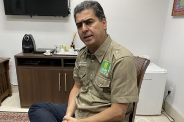 O prefeito Emanuel Pinheiro, cuja gesto j recebeu R$ 41 milhes a mais de ICMS