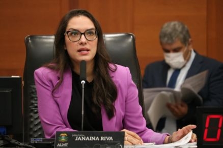 A deputada estadual Janaina Riva