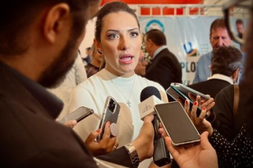 A deputada estadual Janaina Riva amenizou discurso sobre Lula