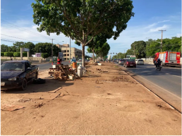 Acampamento bolsonarista em Cuiab  desmontado  Foto: Leandro Agostini/TVCA