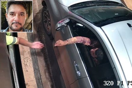 O produtor rural Valdir Lanza de Moura (detalhe), desaparecido desde sbado