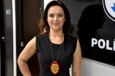 A delegada-geral da Pol�cia Civil de Mato Grosso, Daniela Silveira Maidel