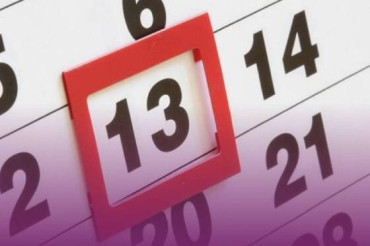 Sexta-feira 13 costuma ser associada  m-sorte