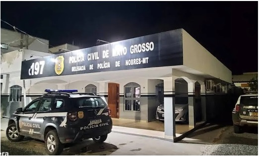 Delegacia de Nobres (MT) investiga o caso  Foto: Divulgao