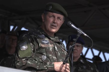 O novo comandante do Exrcito, general Toms Miguel Min Ribeiro Paiva