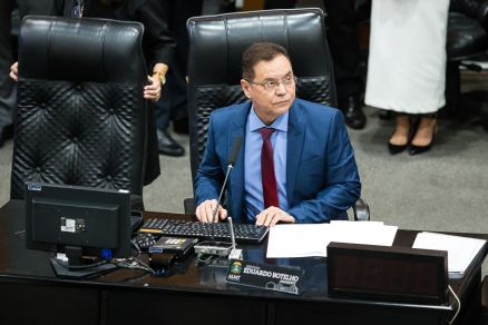 O presidente da Assembleia Legislativa, deputado Eduardo Botelho